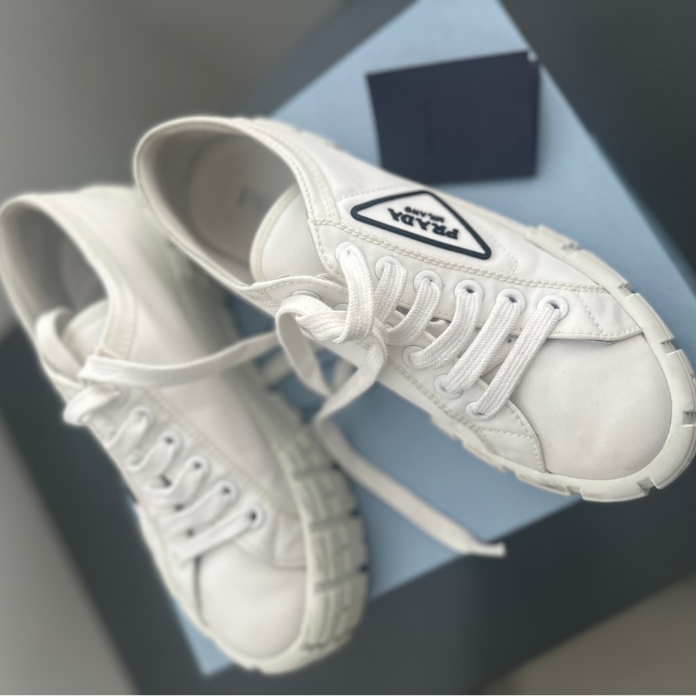 PRADA  Double Wheel Re-Nylonu sneakers